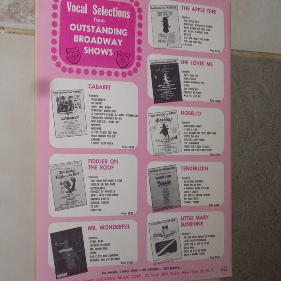 Vintage Collectable Selections From "The Happy Time" Musical - Picture 2 of 3